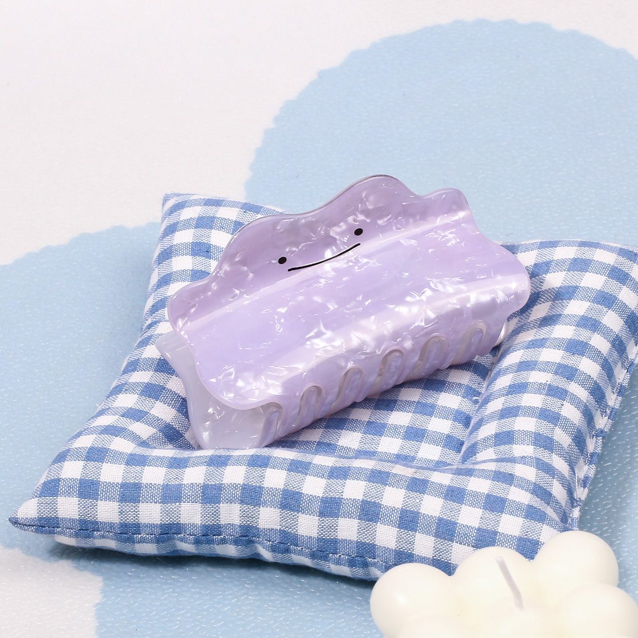 Cosplay Floating Prop - Pokémon Ditto Haarclip Paars Schattig Meisjes