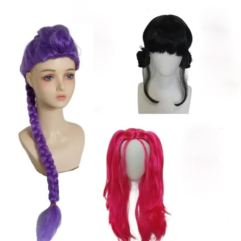 Cosplay Floating Prop - Halloween Girl group Cosplay Pruik Hittebestendig