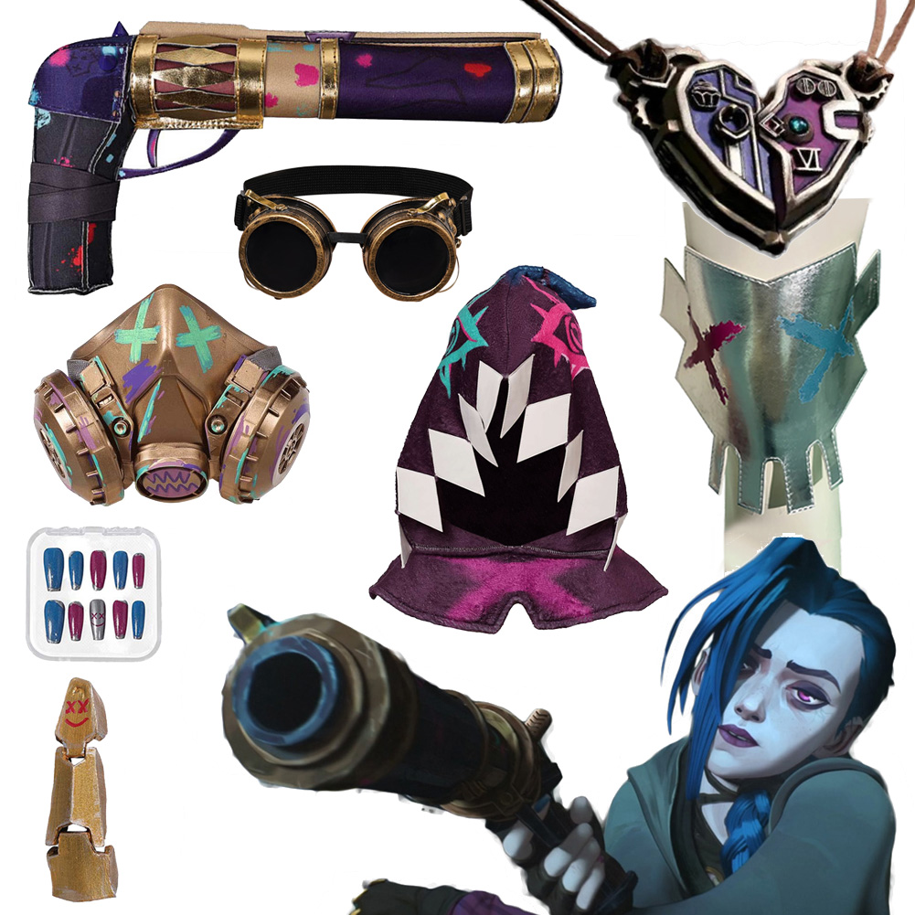 Cosplay Prop Pistol - Fancy Arcane Jinx Wapen Pistool Voor