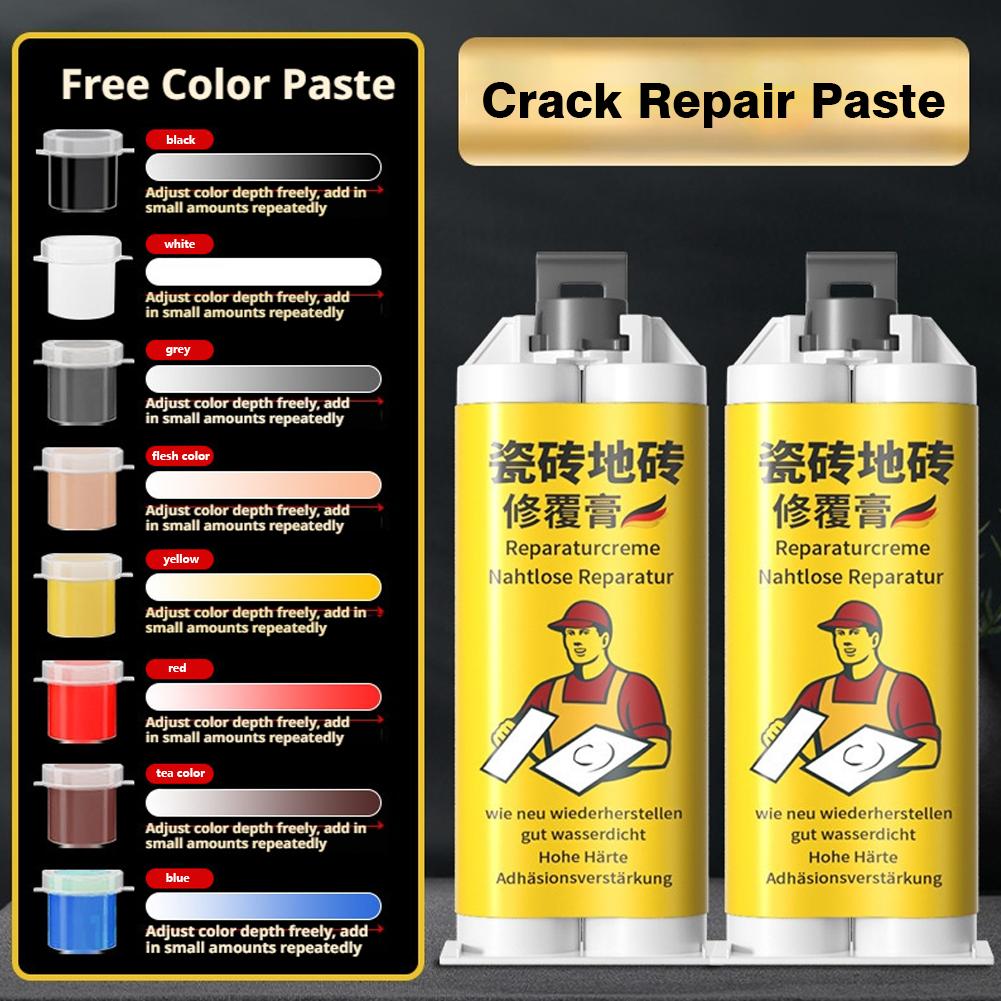 Contact Cement Glue - Multifunctionele tegelsteenreparatieset, keramische reparatielijm, marmeren vloergootsteenreparatie
