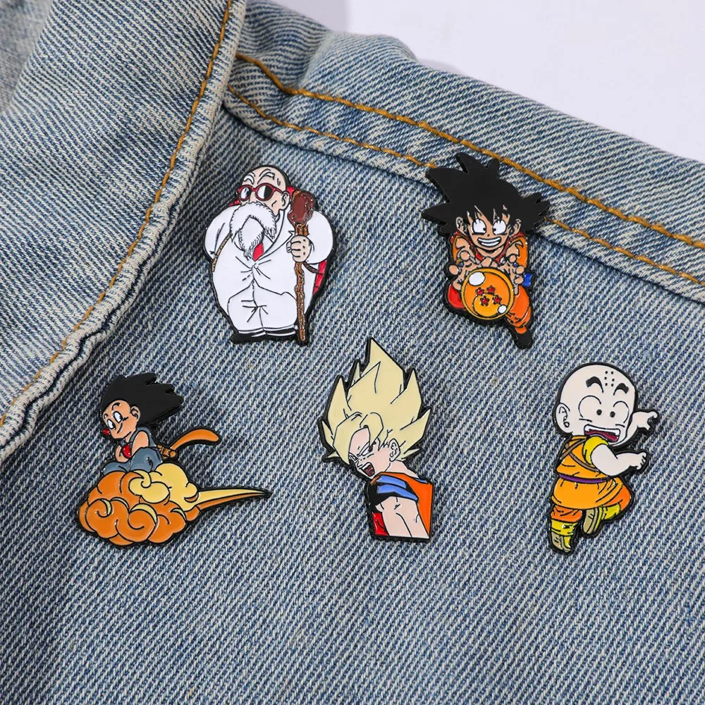 Cosplay Prop Bag - 5 stuks klassieke populaire anime-broches ​