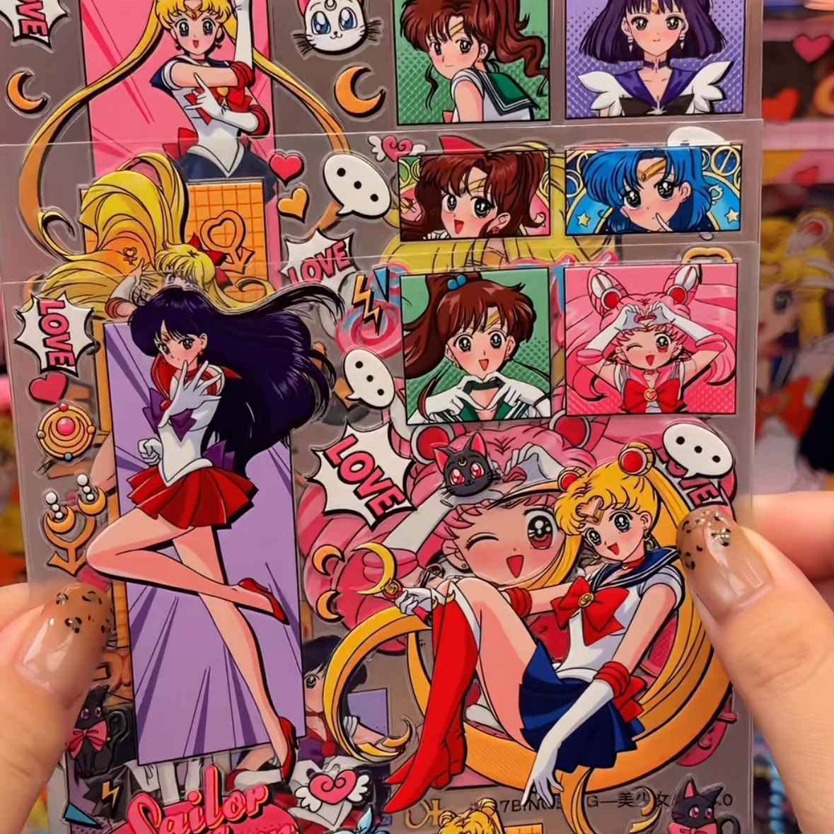 Cosplay Prop Diy - Sailor Moon jelly 3D 5D planner