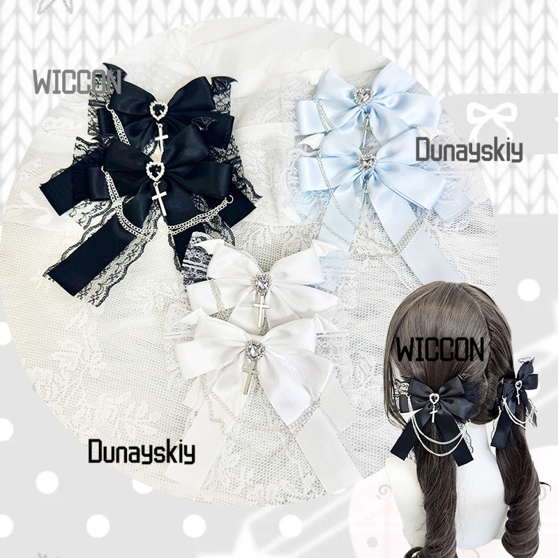 Cosplay Prop Bow - Jirai Kei Bow Productie Lolita Kant