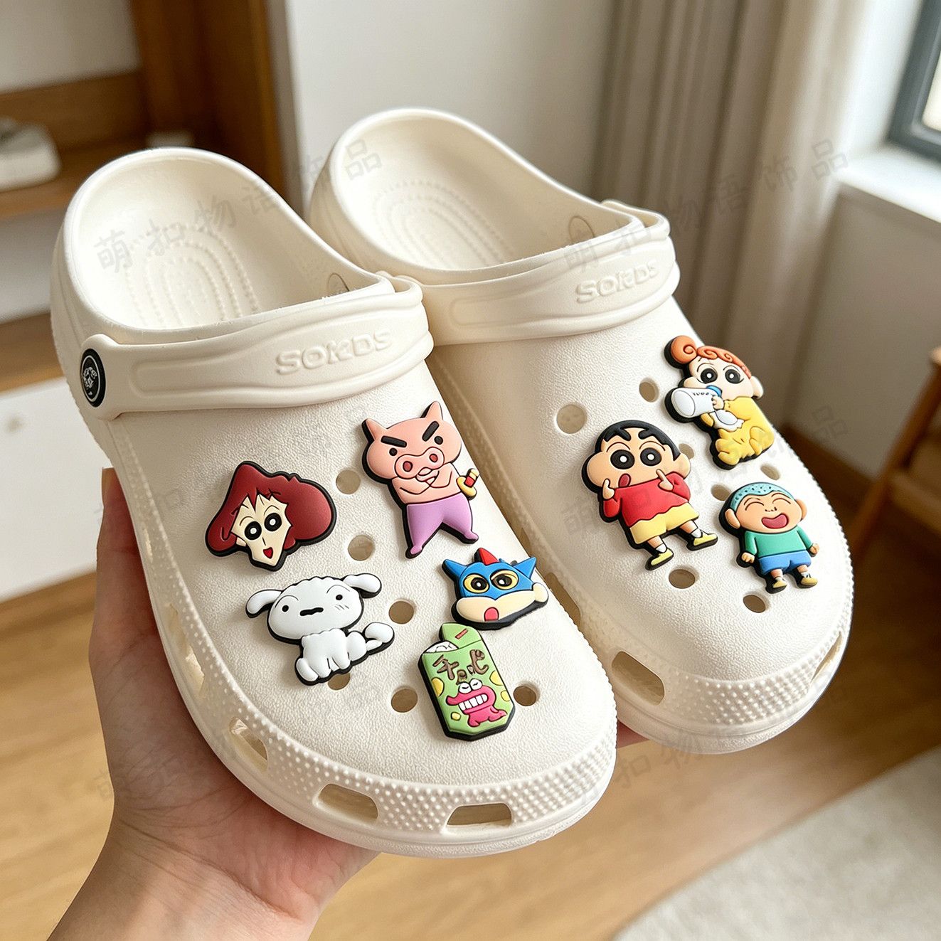 Crayon Shin-chan schoenbloemen - Cosplay Prop Diy recensie en prijs