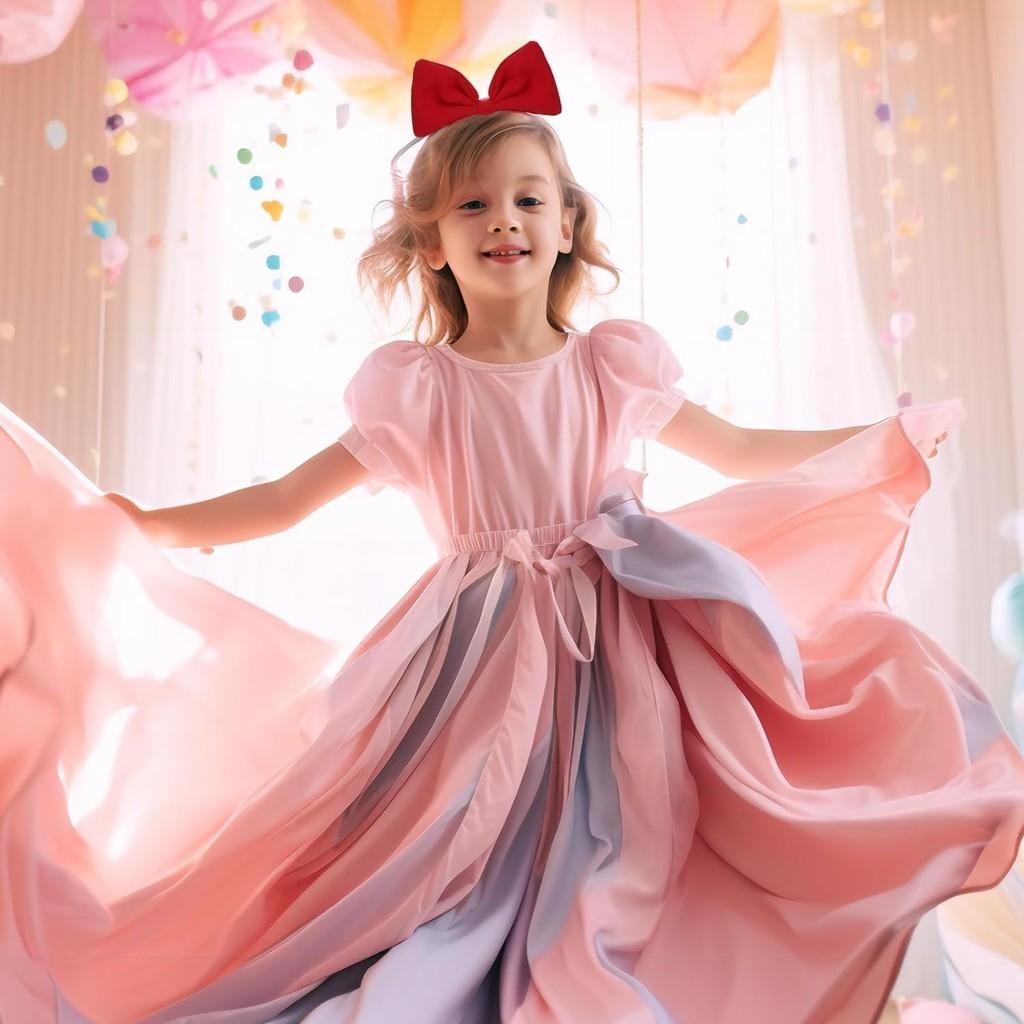 Leuke meisjes rode grote boog  - Cosplay Floating Prop recensie en prijs
