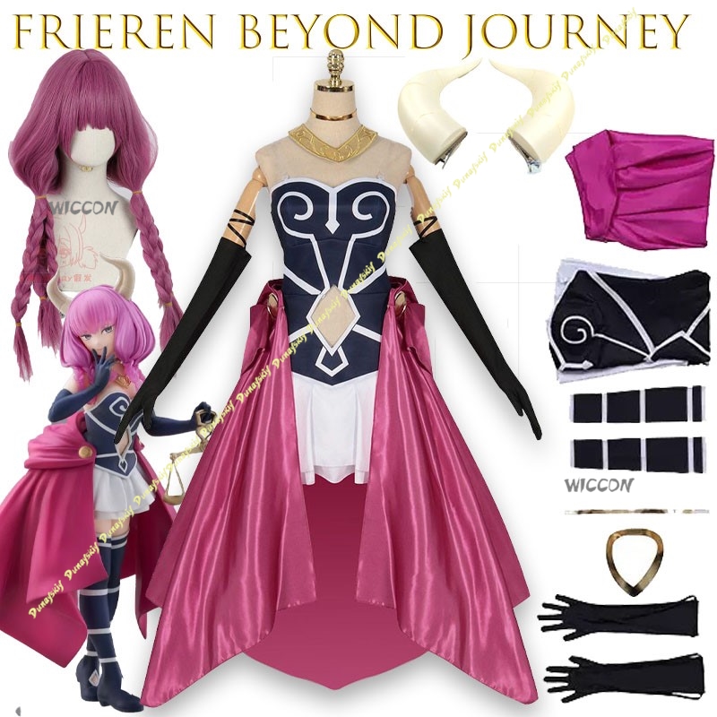 Aura Cosplay Kostuum Jurk Anim - Frieren Cosplay Prop recensie en prijs