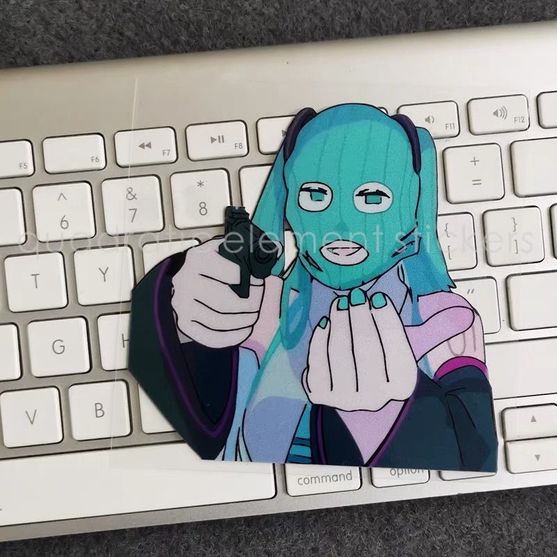 Miku motorfiets sticker waterd - Cosplay Floating Prop recensie en prijs