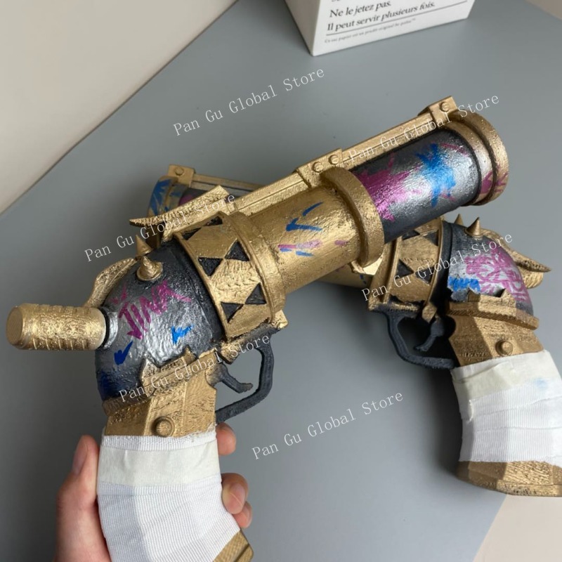 28 cm/11.02in Jinx Pistool Aan - Cosplay Prop Pistol recensie en prijs