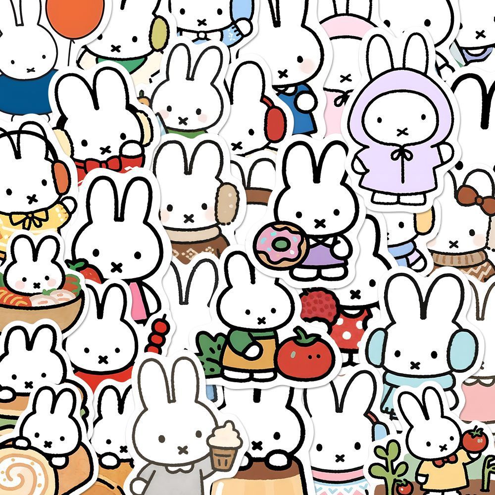 80 STKS Kawaii Miffy Leuke Sti - Cosplay Floating Prop recensie en prijs