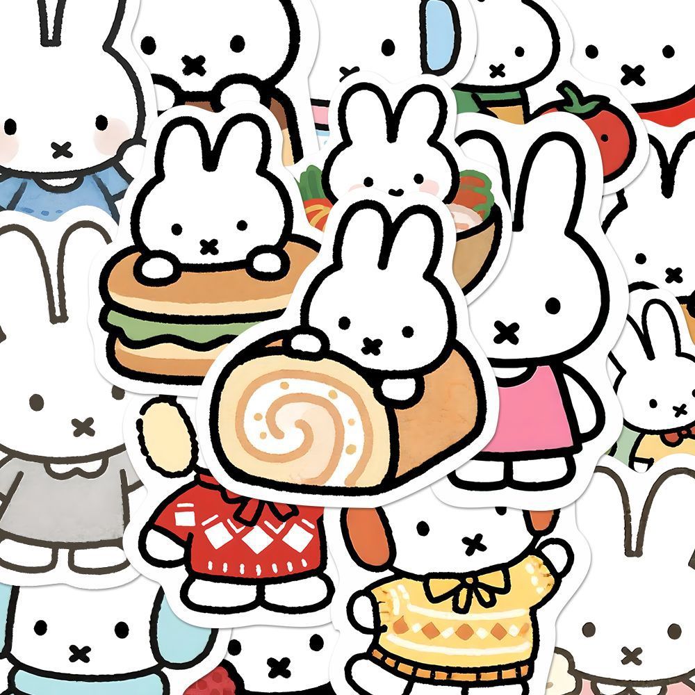 80 STKS Kawaii Miffy Leuke Sti - Cosplay Floating Prop recensie en prijs