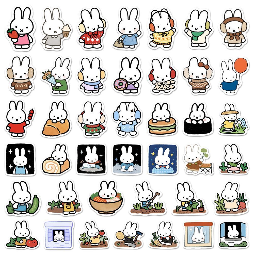 80 STKS Kawaii Miffy Leuke Sti - Cosplay Floating Prop recensie en prijs