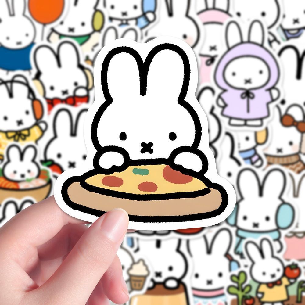 80 STKS Kawaii Miffy Leuke Sti - Cosplay Floating Prop recensie en prijs