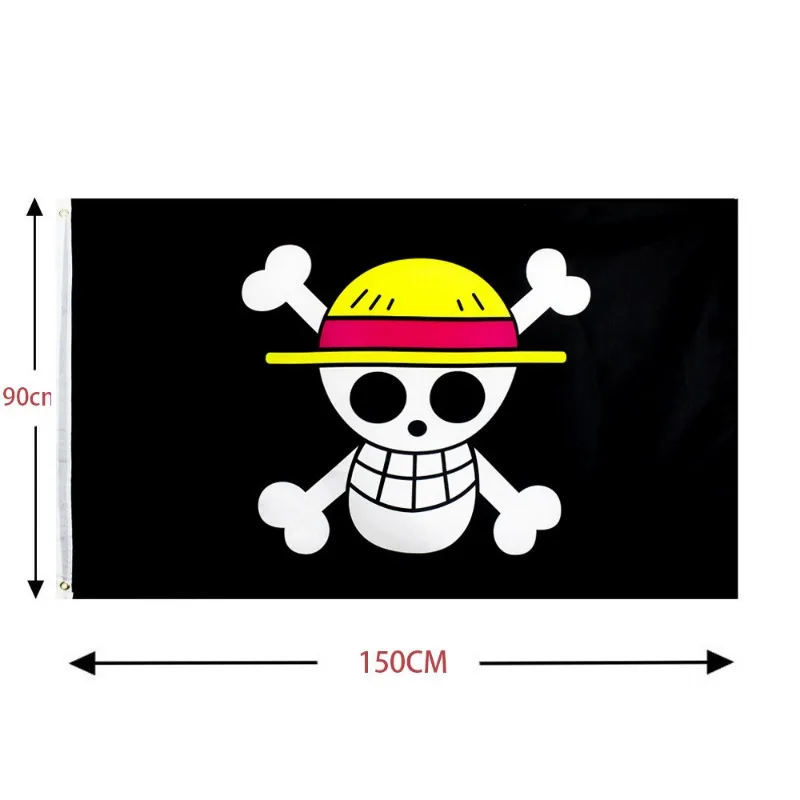 Een Stuk 90x150 cm Piraat Sche - Cosplay Prop Painting recensie en prijs