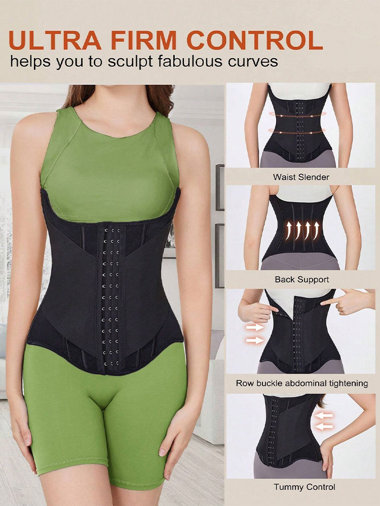 U-vormige tailletrainer korset - Boning Corset Steel recensie en prijs
